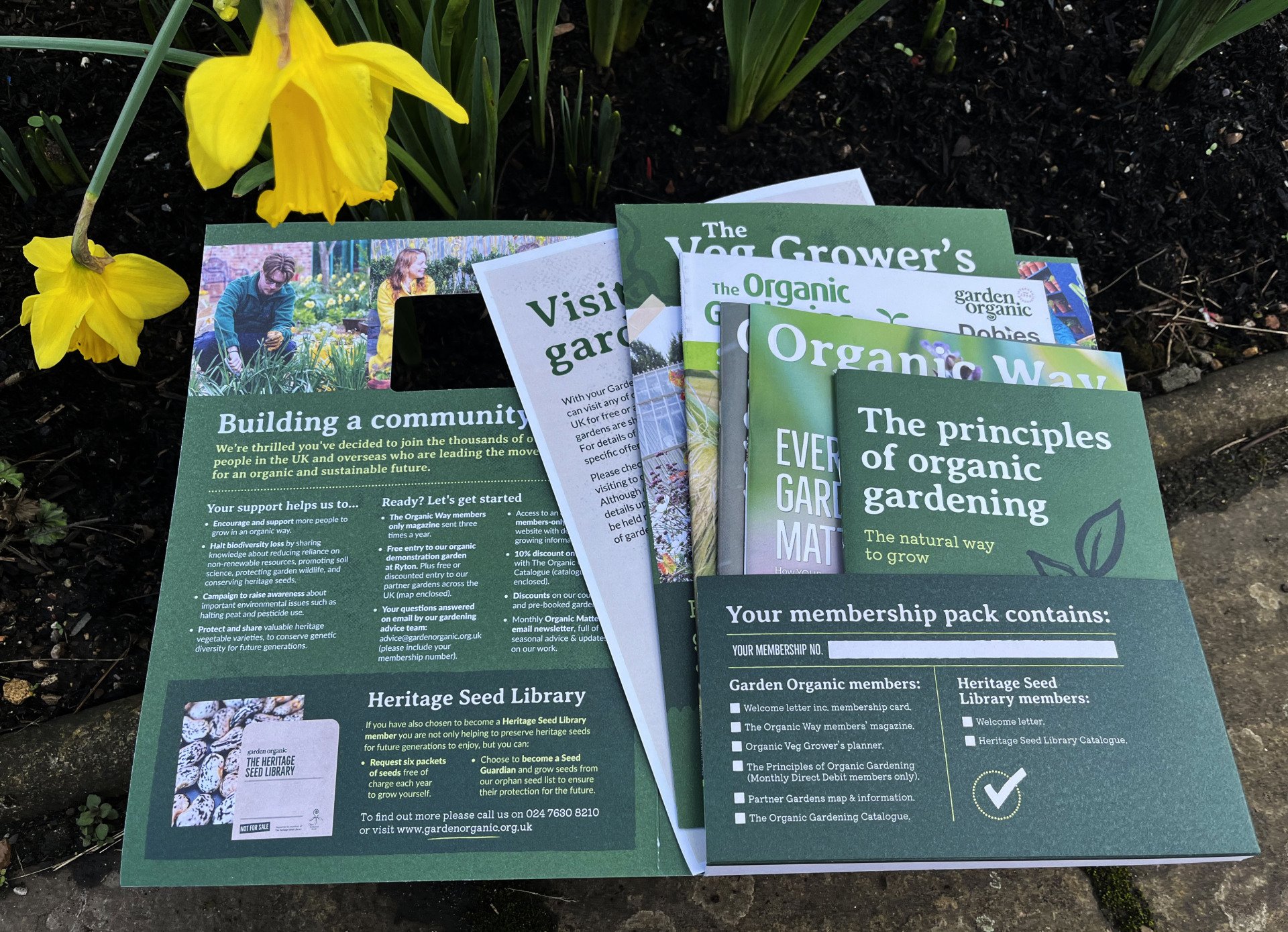Win one of ten Garden Organic Memberships