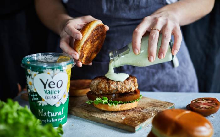 Yeo Valley Organic Lamb Burger Recipe