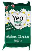 Yeo Valley organic mature cheddar cheese