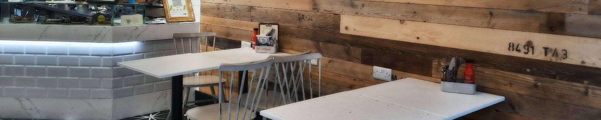 Yeo Valley Café Recycled Tables