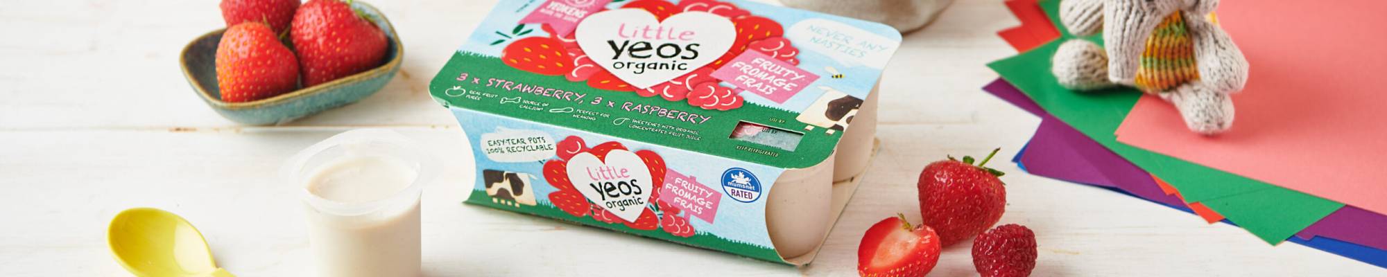 Yeo Valley Organic Little Yeos fromage frais