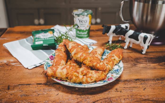Yeo Valley Organic Yogurt Cheese Twists Recipe with Briony May Williams