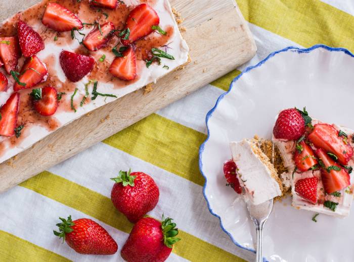 Yeo Valley Organic Strawberry Cheesecake Recipe