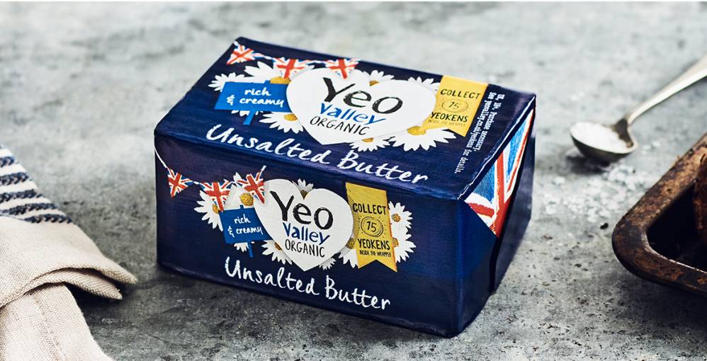 Yeo Valley Organic Unsalted Butter