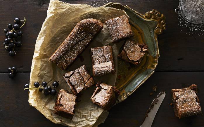 Yeo Valley Organic Black Cherry Chocolate Brownies Recipe