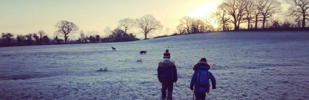 GoWildGoWest winter walk with Yeo Valley Organic
