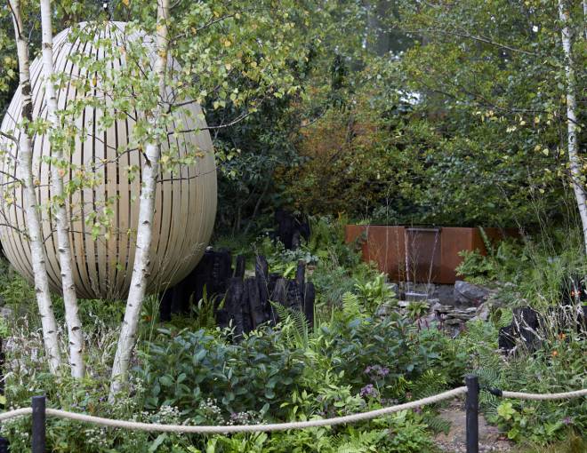 Yeo Valley Organic garden at the RHS Chelsea Flower Show