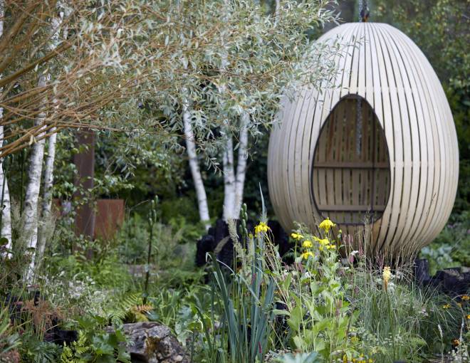 Yeo Valley Organic garden at the RHS Chelsea Flower Show