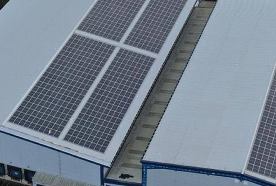 Solar Panels at Yeo Valley Organic