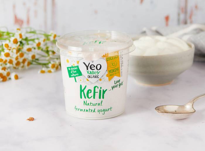 Yeo Valley Organic Natural Kefir yogurt