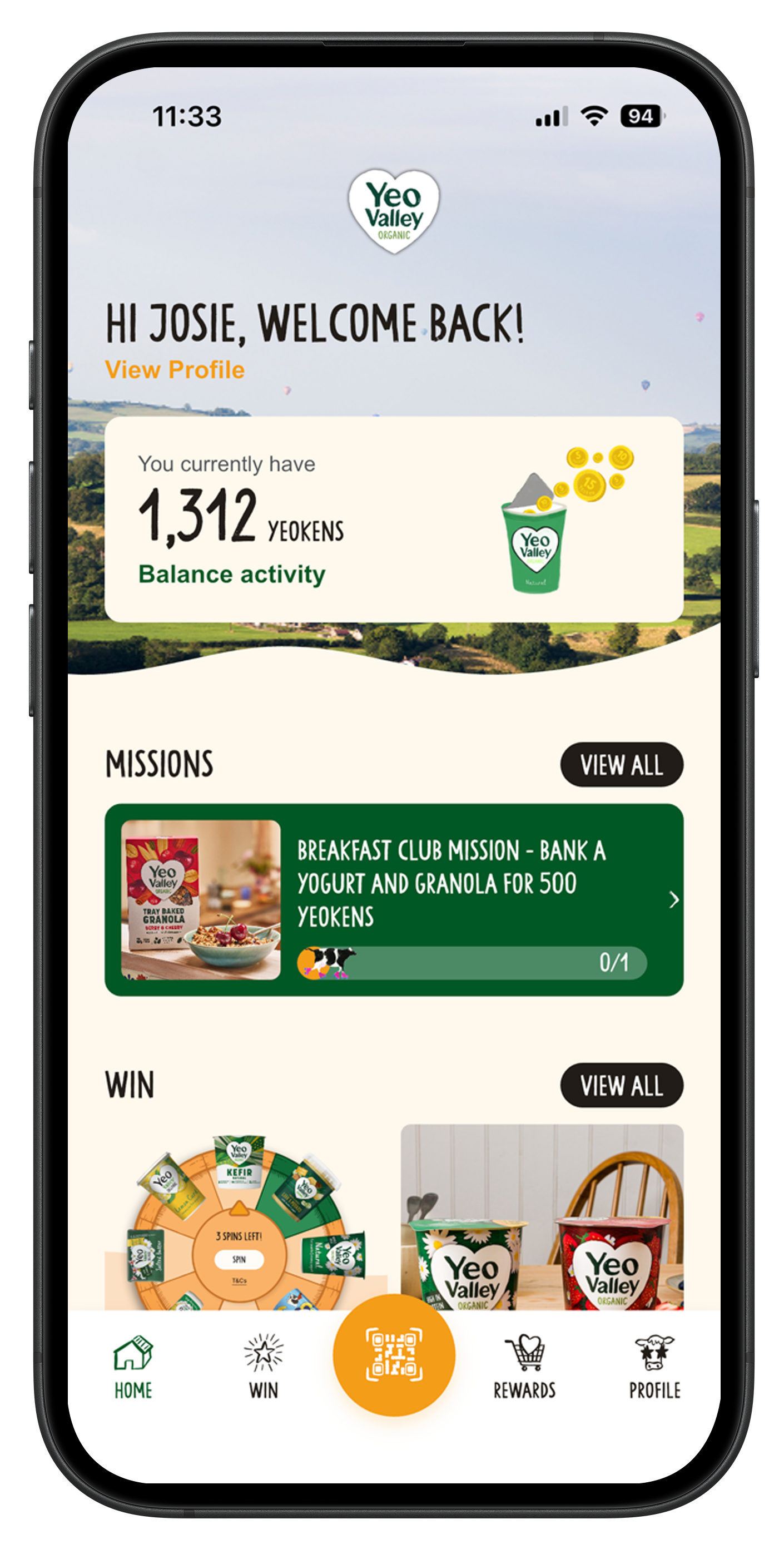 Yeokens App on Mobile